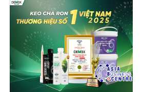 DEMEX – "Keo Chà Ron Thương Hiệu Số 1 Việt Nam 2025": Tiếp tục khẳng định vị thế dẫn đầu DEMEX – "Keo Chà Ron Thương Hiệu Số 1 Việt Nam 2025": Tiếp tục khẳng định vị thế dẫn đầu